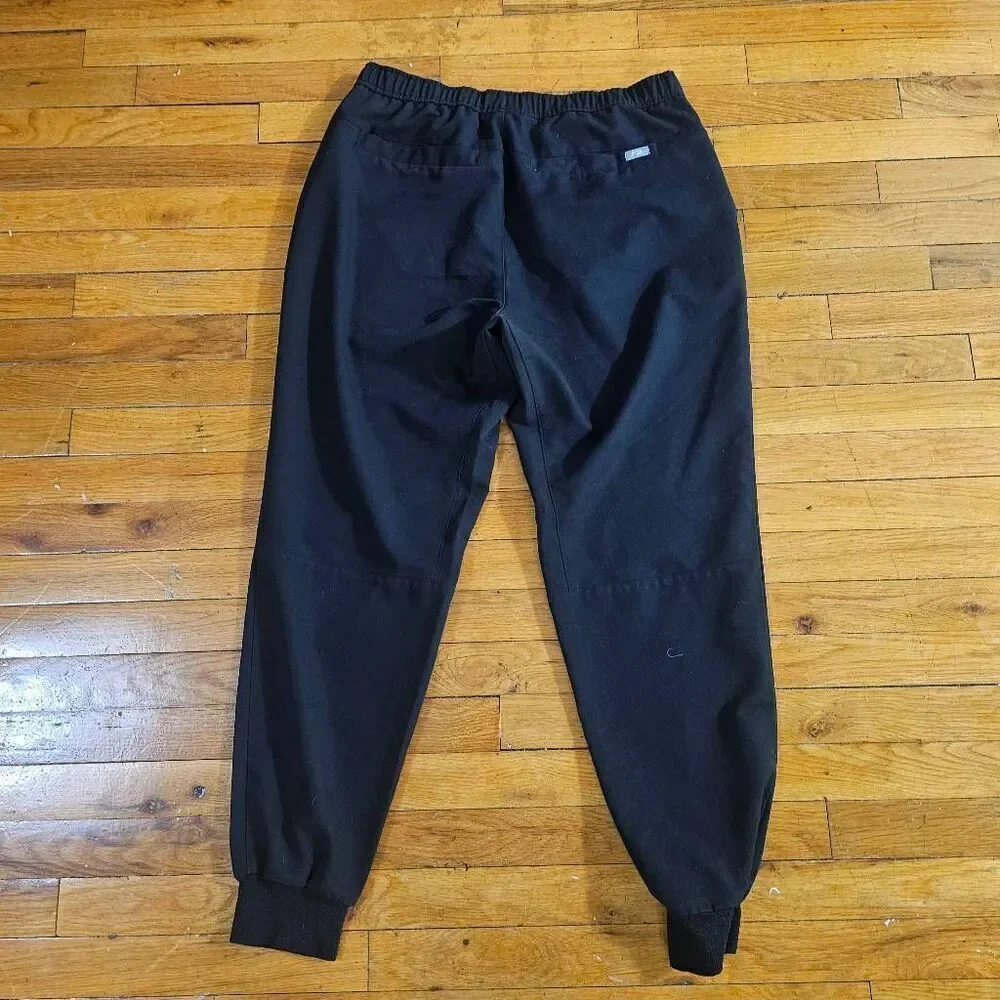 Figs Black Men's Large Tansen Jogger Scrub Pants
